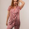 houh pyjamas ensemble de pyjama en satin pour femme