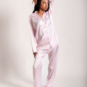 houh pyjamas ensemble de pyjamas en satin pour femme