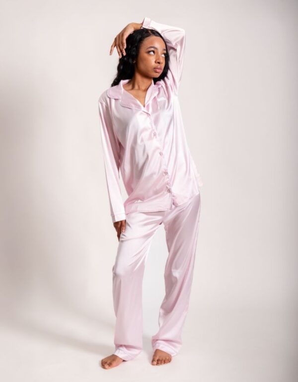 houh pyjamas ensemble de pyjamas en satin pour femme