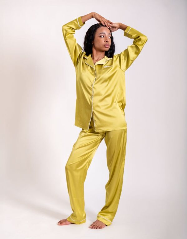 houh pyjamas ensemble de pyjamas en satin pour femme