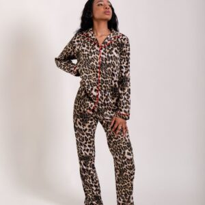 houh pyjamas ensemble de pyjamas en satin pour femme